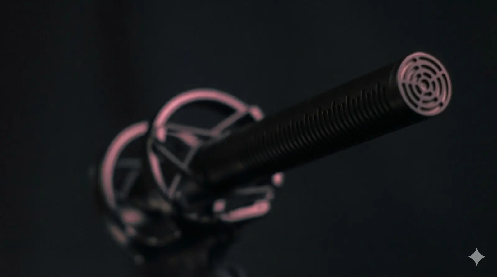 Micrófono boom para sonido directo